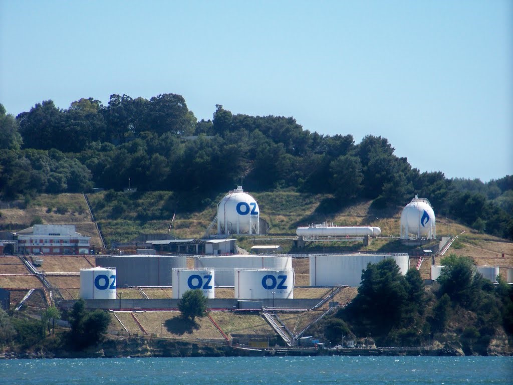 Figure 5 - View of the north side of the Tagus river from the OZ Energia terminal in Trafaria